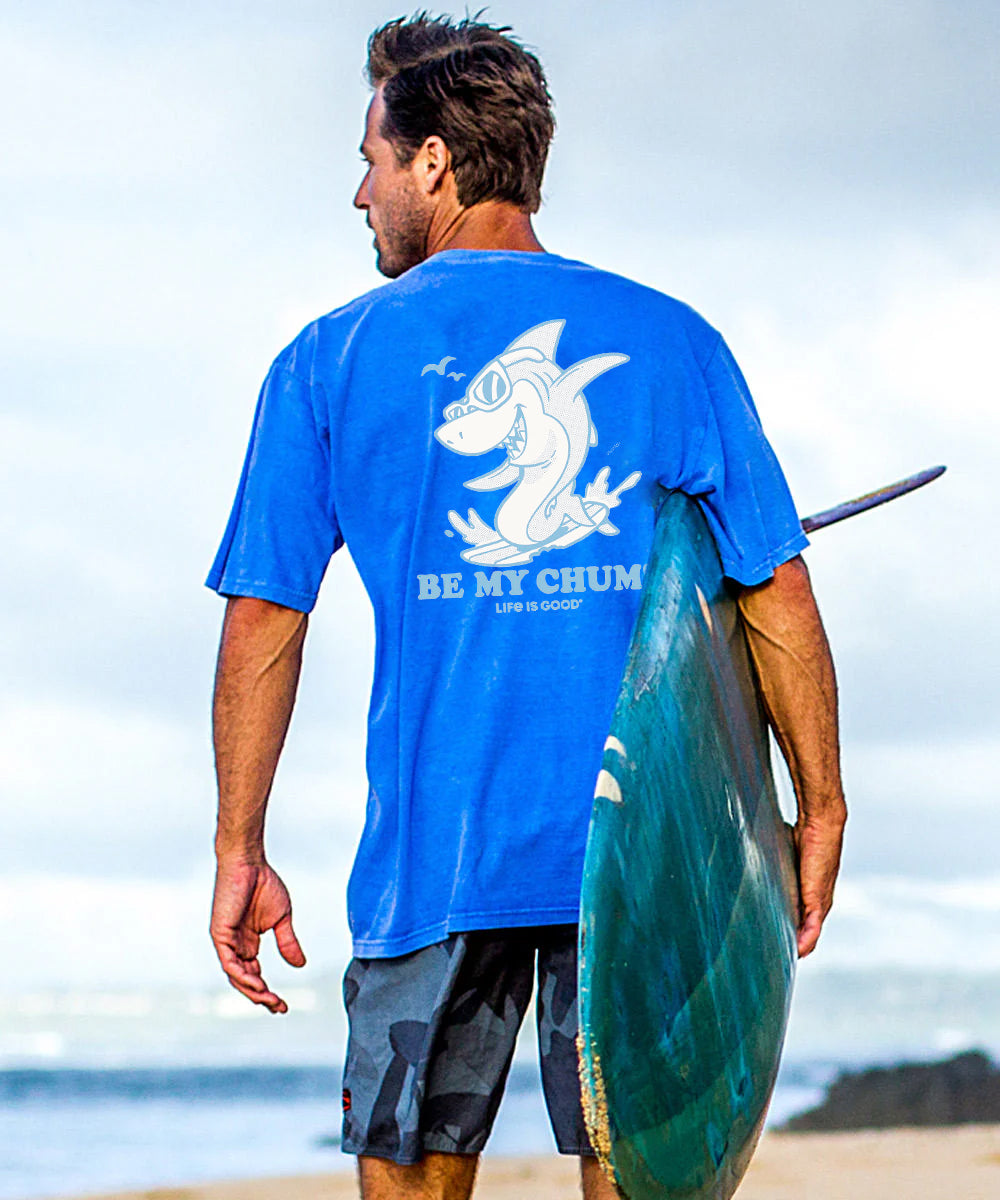 Vacation Be My Chum Life Is Good Men's Cotton T-shirt