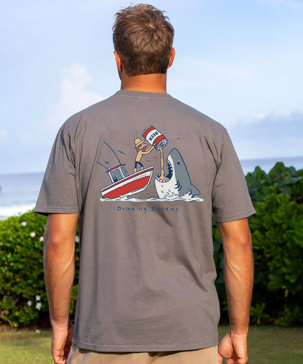 Vacation Drinking Buddies Men's Cotton T-shirt