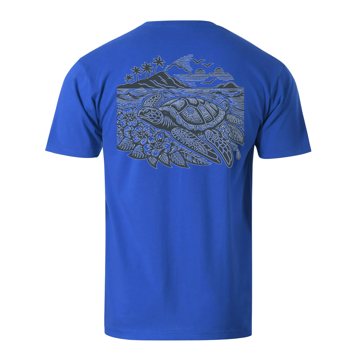 Vacation Sea turtles Men's Cotton T-shirt