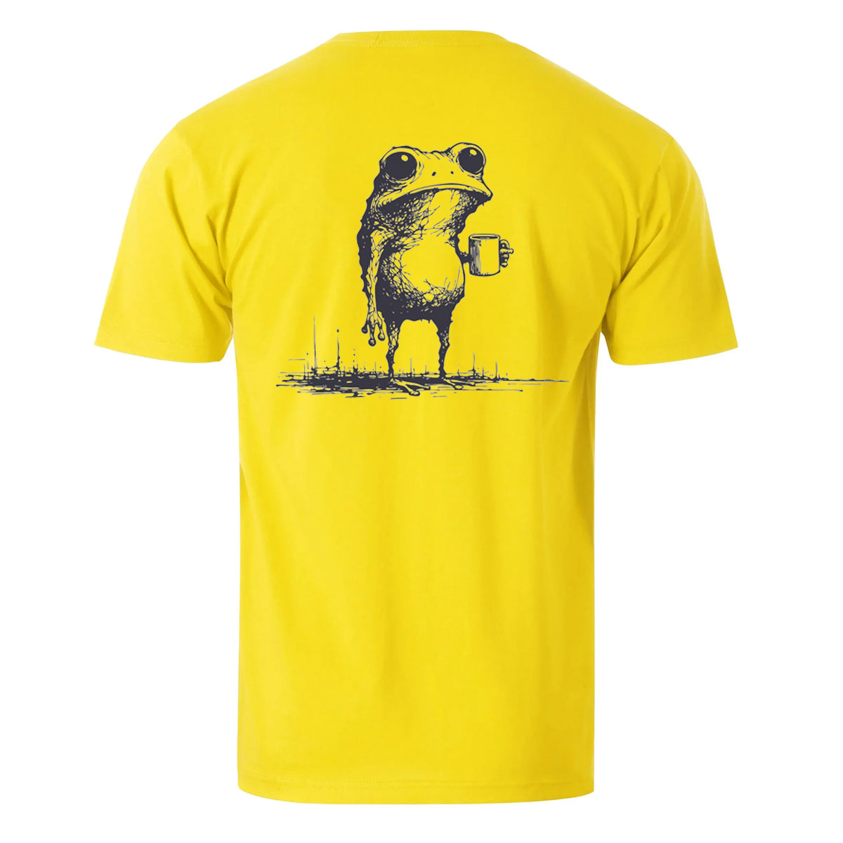Vacation Mr. Frog drinks Men's Cotton T-shirt