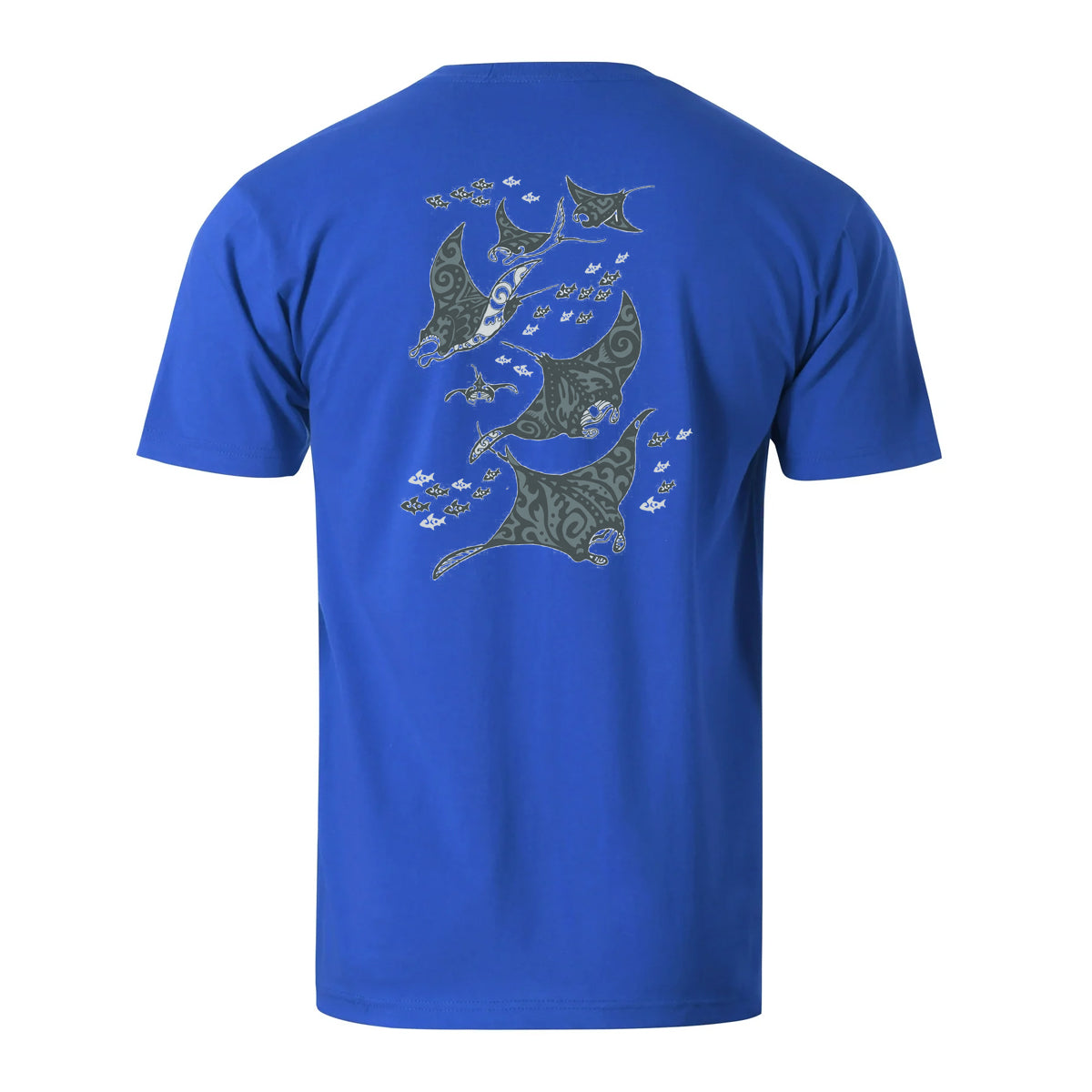 Vacation Schools Of Manta Rays Men's Cotton T-shirt