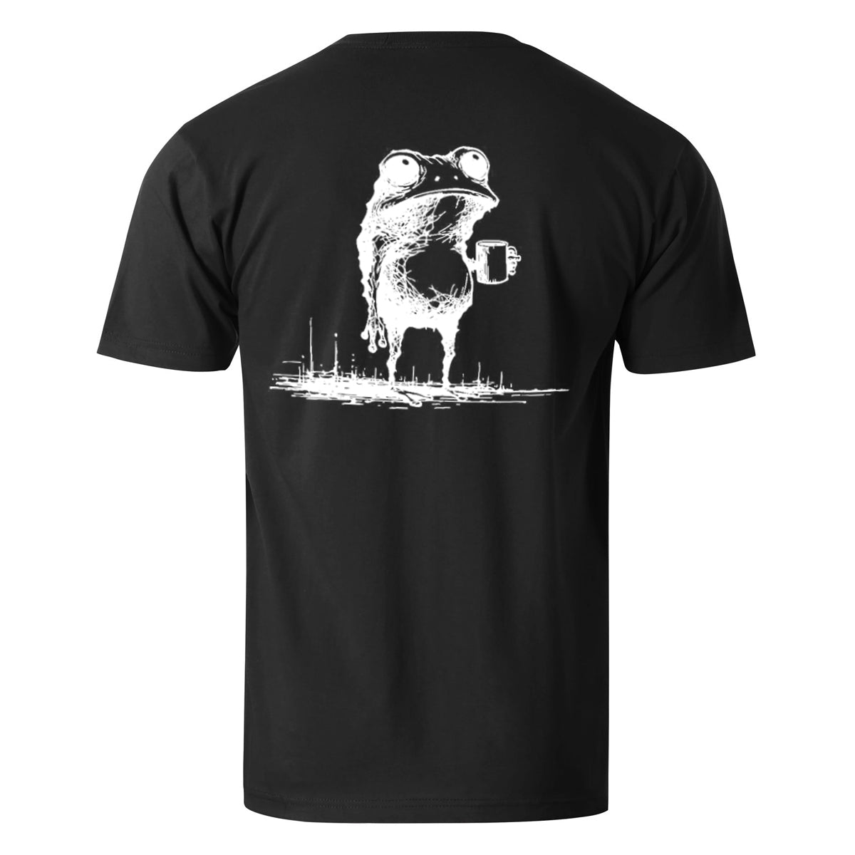 Vacation Mr. Frog drinks Men's Cotton T-shirt