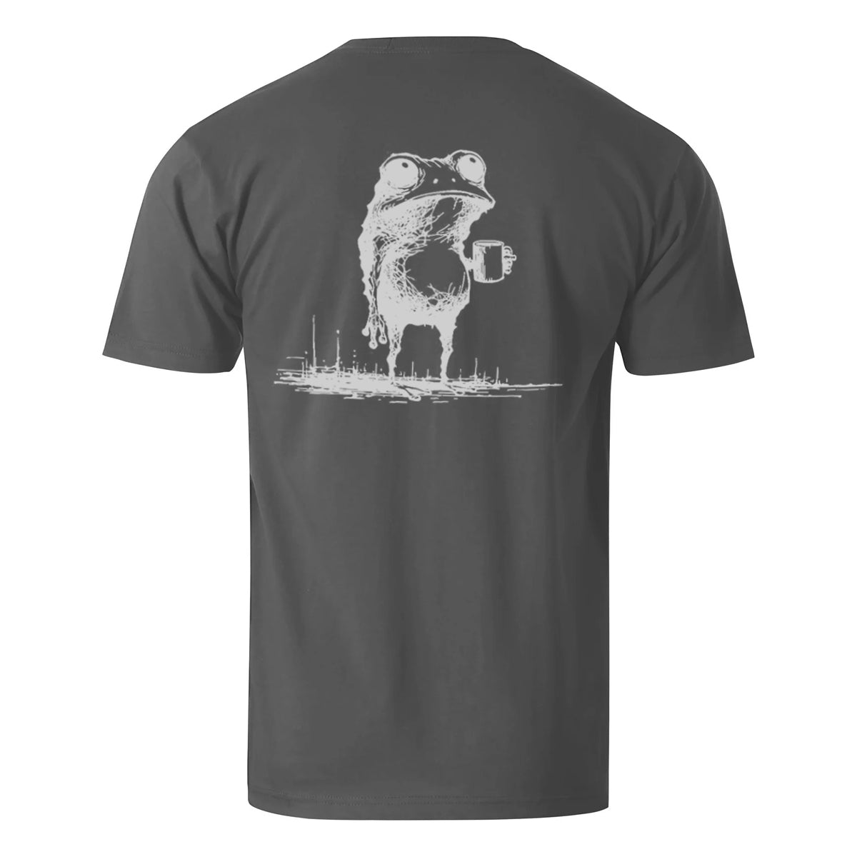 Vacation Mr. Frog drinks Men's Cotton T-shirt
