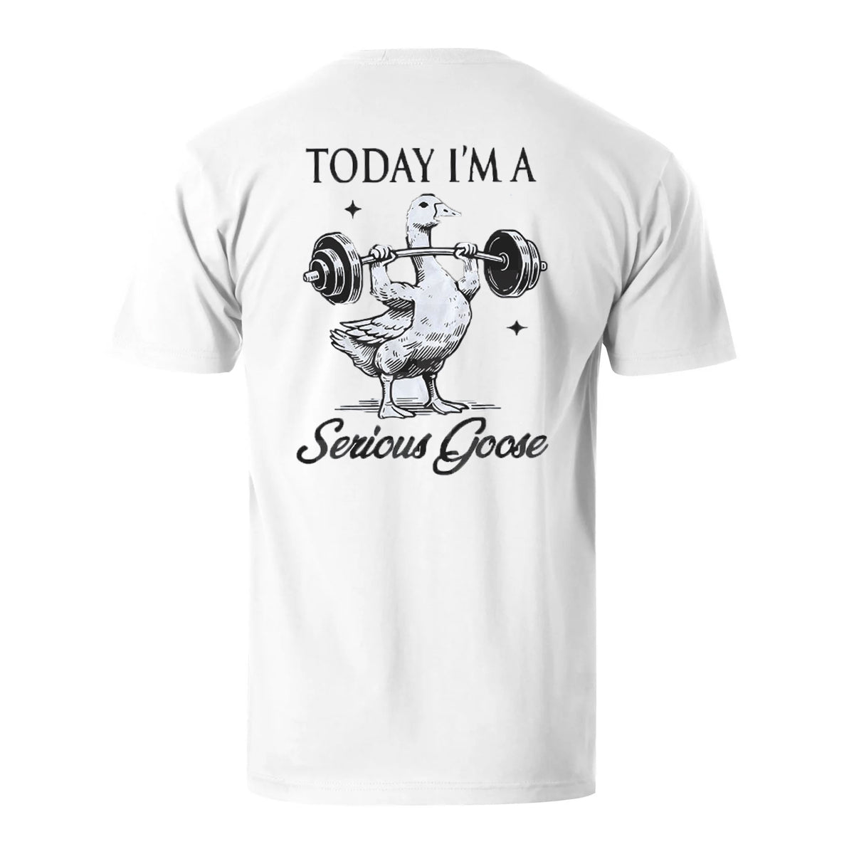 Vacation Today I'M A Serious Gooes Men's Cotton T-shirt