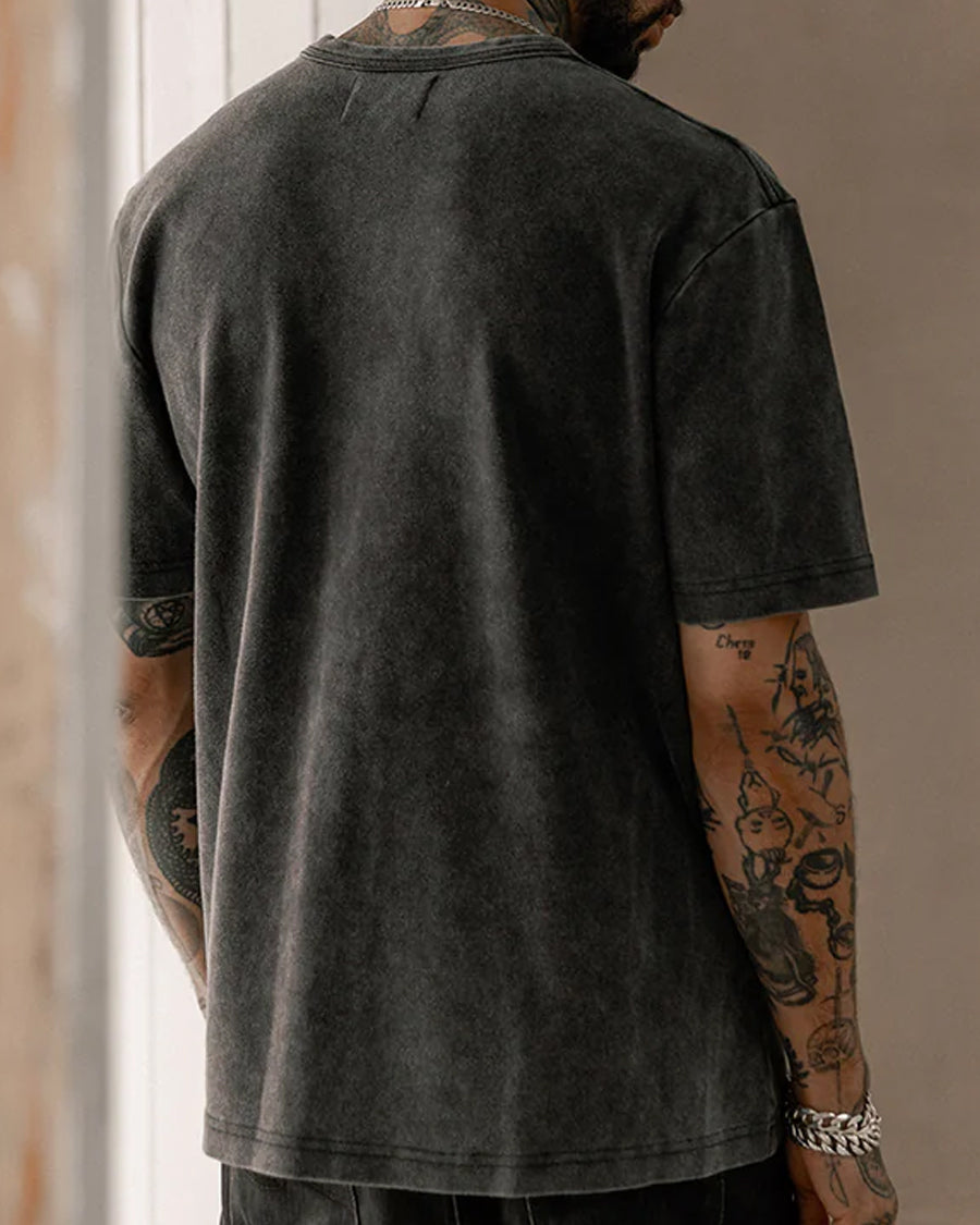 LINEMAN Washed Men's T-shirt