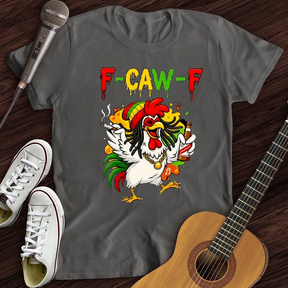 F-Caw-F Party Rooster WOMEN'S T-SHIRT