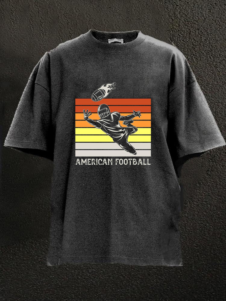 American Football Washed Men's T-shirt