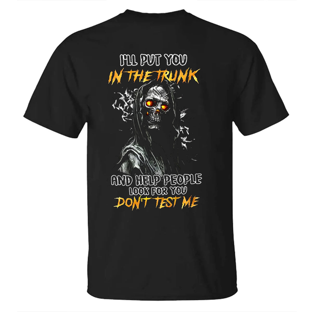 Don't Test Me Cotton Men's T-shirt