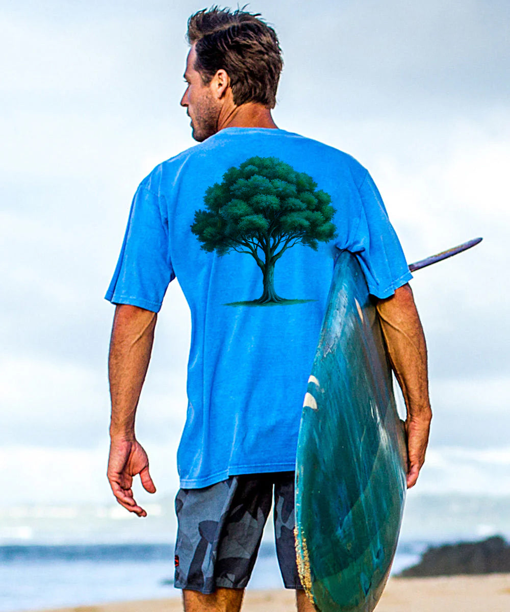 Sapling Grow Into Tree Men's Cotton T-shirt