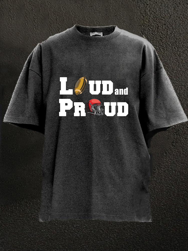 Loud And Plaud Washed Men's T-shirt