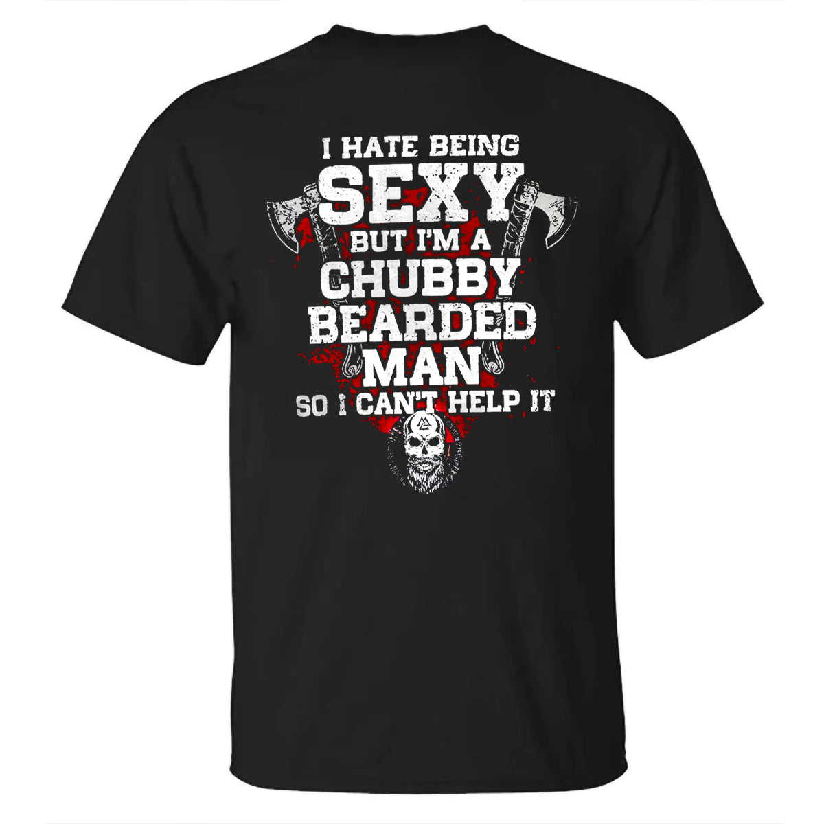 I'm A Chubby And Bearded Man Cotton Men's T-shirt