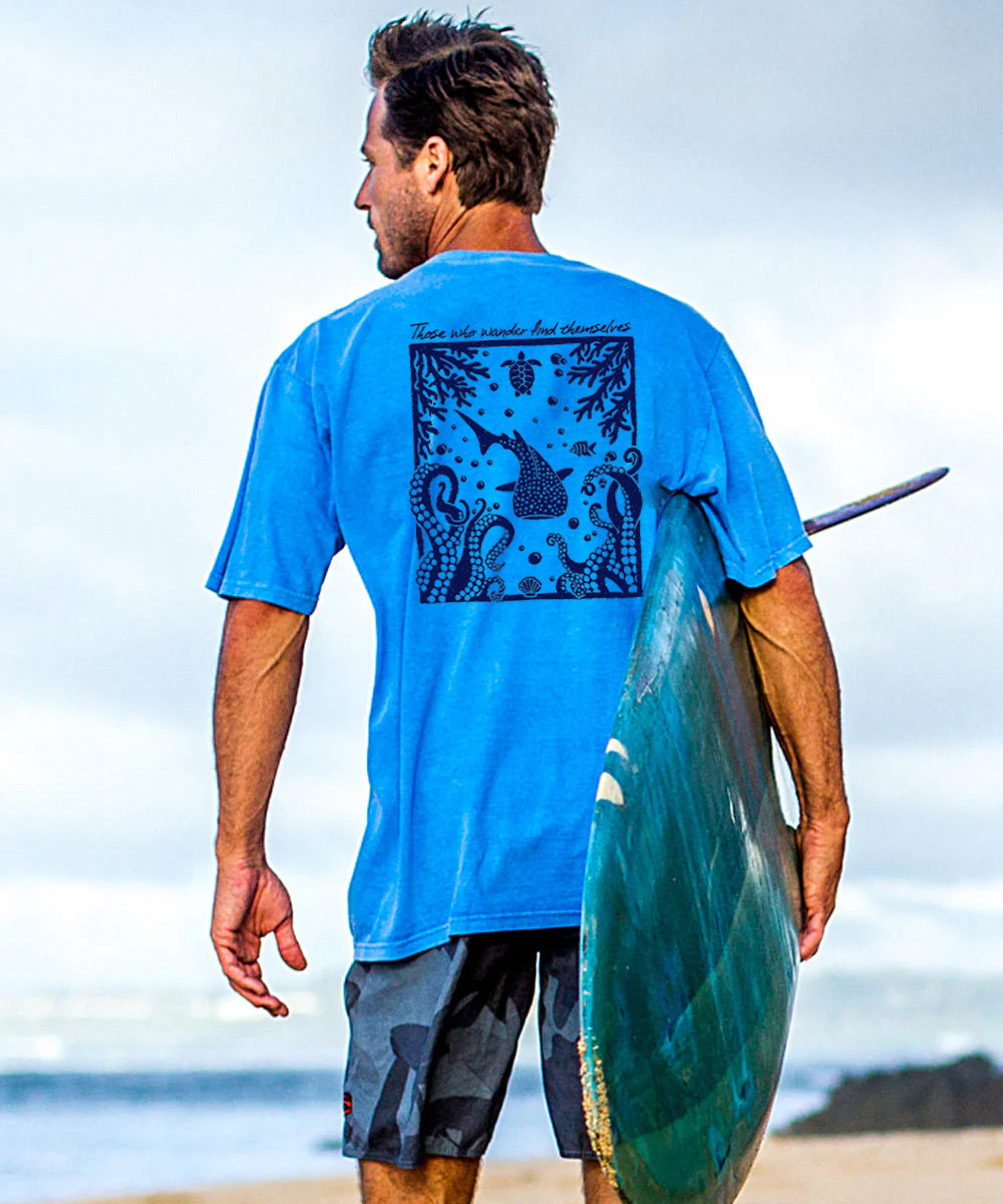 Those Who Wander Find Themselves Men's Cotton T-shirt
