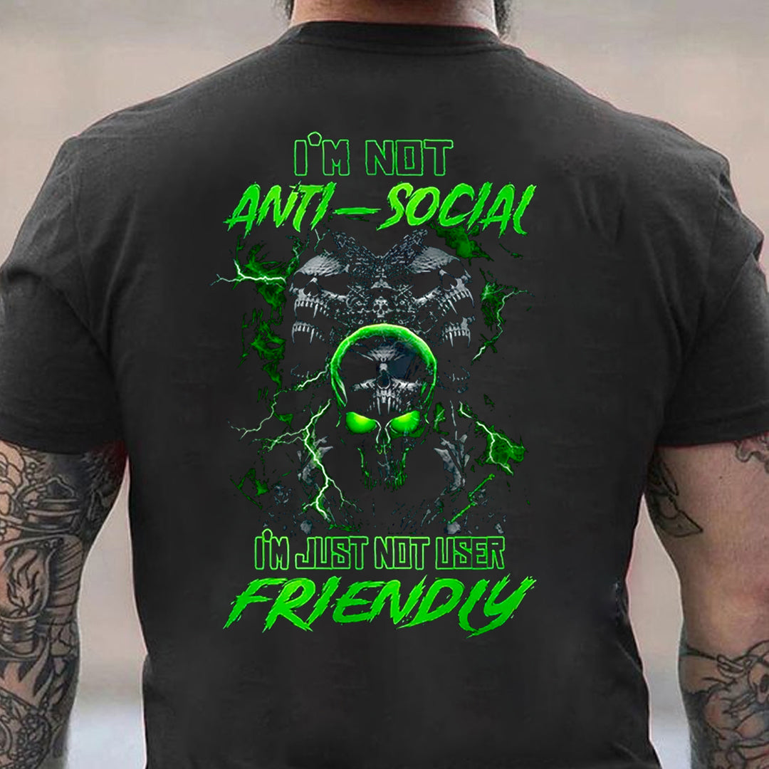I'm Just Not User Friendly Cotton Men's T-shirt