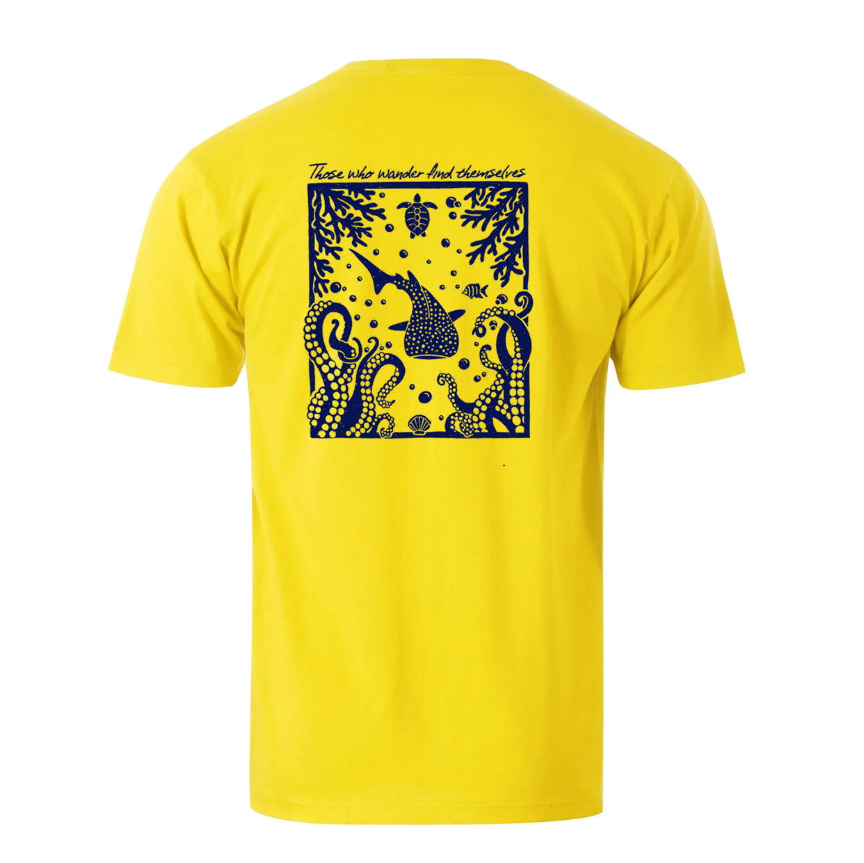 Those Who Wander Find Themselves Men's Cotton T-shirt