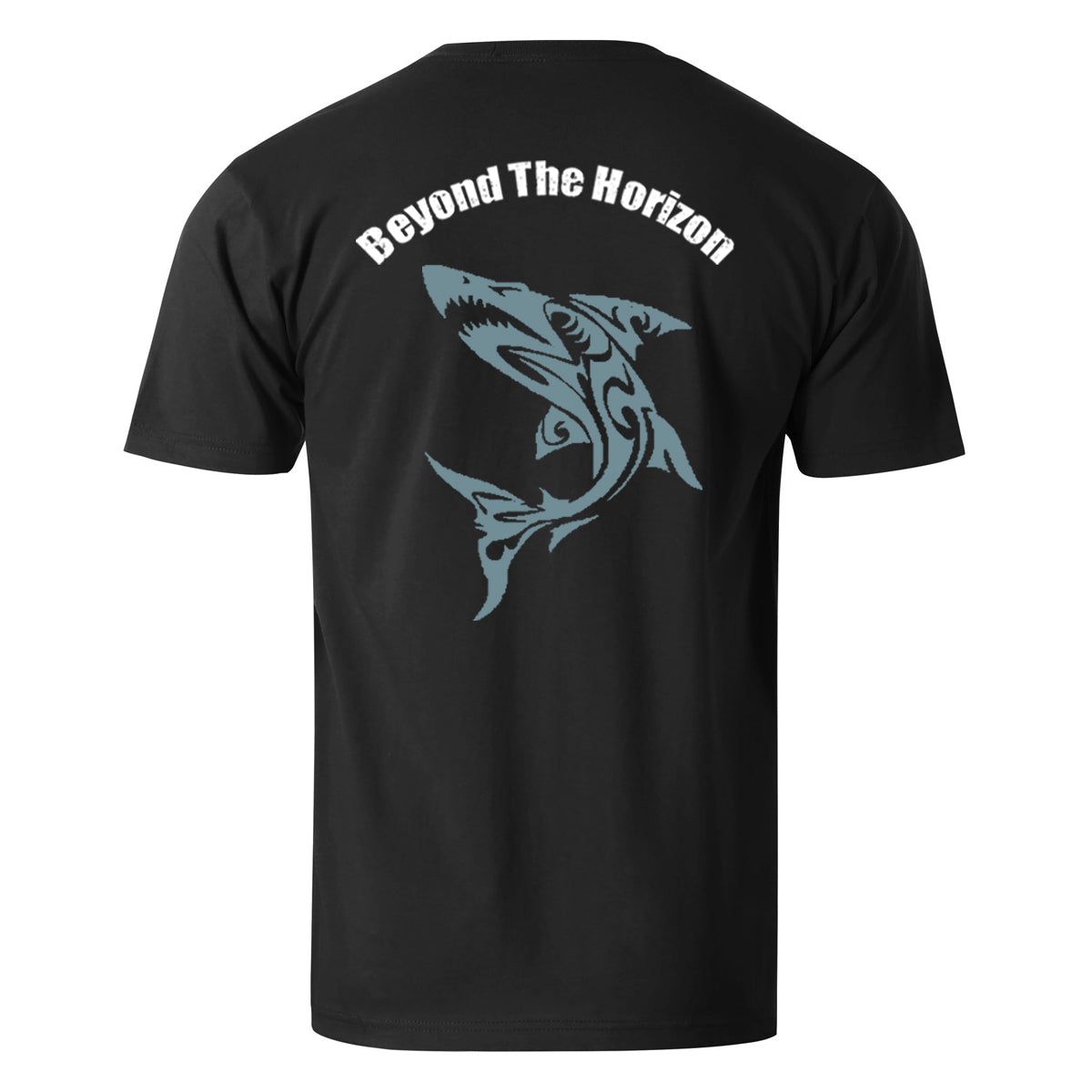Beyond The Horizon Shark Men's Cotton T-shirt