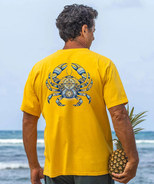 Vacation The Crab Men's Cotton T-shirt