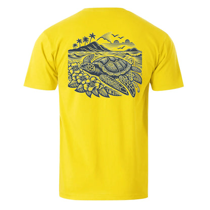 Vacation Sea turtles Men's Cotton T-shirt