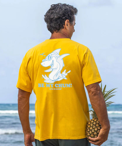 Vacation Be My Chum Life Is Good Men's Cotton T-shirt