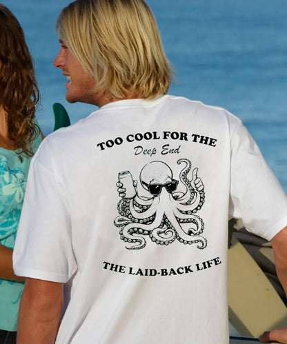 Vacation The Octopus Men's Cotton T-shirt