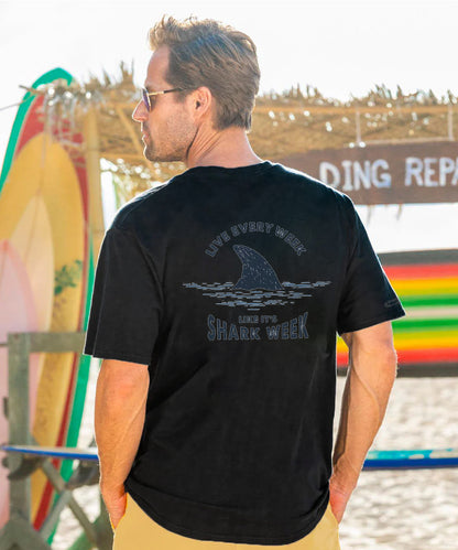 Vacation Live Every Week, Like It's Shark Week Men's Cotton T-shirt