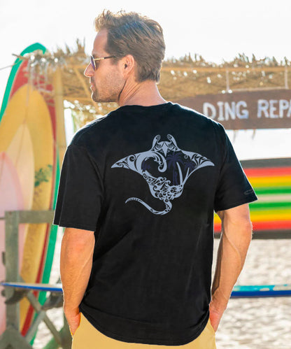 Vacation Manta Surf Hawaii Sea Men's Cotton T-shirt