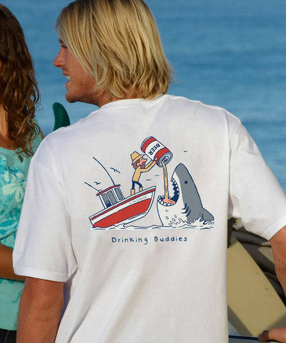 Vacation Drinking Buddies Men's Cotton T-shirt