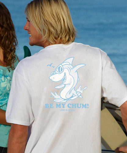 Vacation Be My Chum Life Is Good Men's Cotton T-shirt