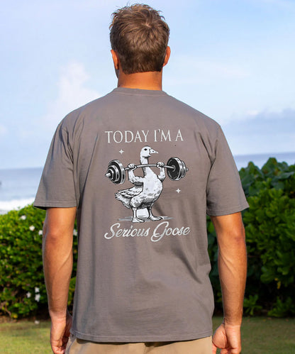 Vacation Today I'M A Serious Gooes Men's Cotton T-shirt