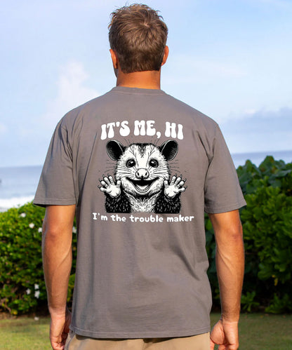 Vacation It's Me, Hi. I'm The Trouble Maker Men's Cotton T-shirt