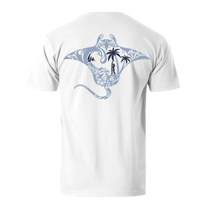 Vacation Manta Surf Hawaii Sea Men's Cotton T-shirt