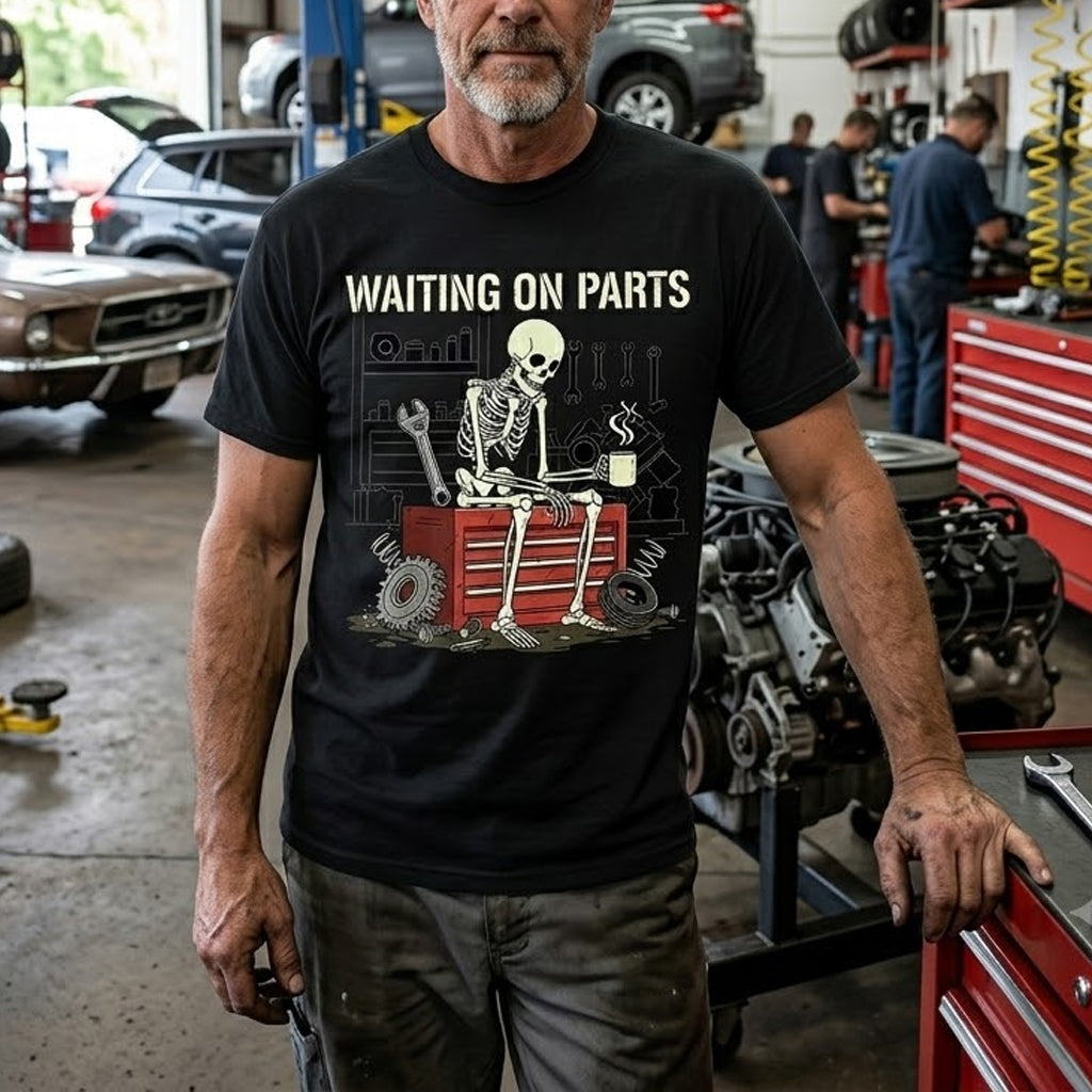 Waiting On Parts Men's T-shirt
