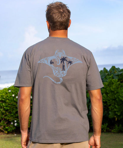 Vacation Manta Surf Hawaii Sea Men's Cotton T-shirt
