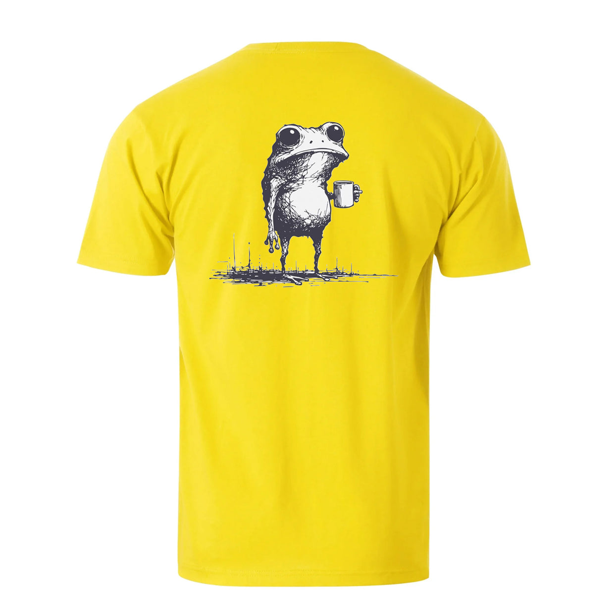 Vacation Mr. Frog drinks Men's Cotton T-shirt