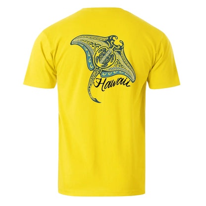 Vacation Manta Hawaii Sea Men's Cotton T-shirt