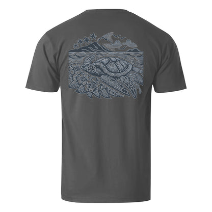 Vacation Sea turtles Men's Cotton T-shirt