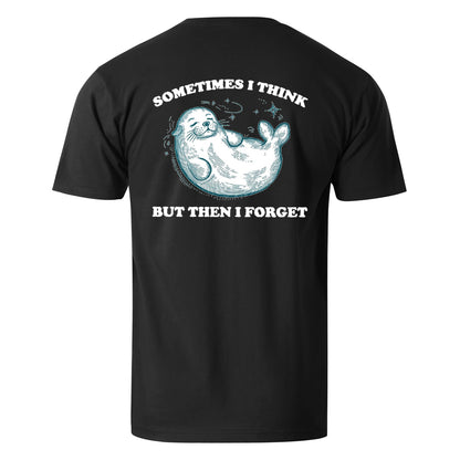 Vacation Sometimes I Think But Then I Forget Men's Cotton T-shirt