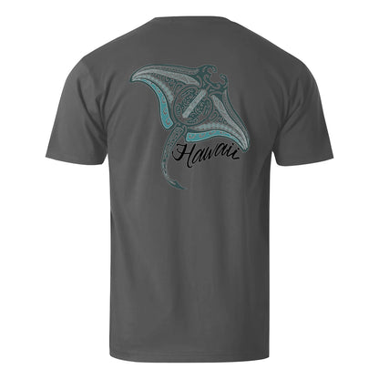 Vacation Manta Hawaii Sea Men's Cotton T-shirt