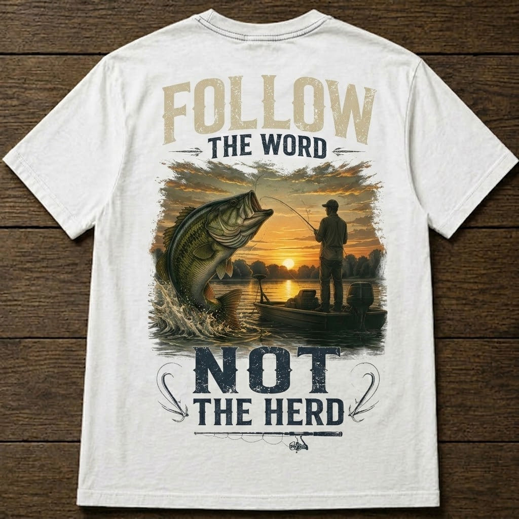 Follow The Word Not The Herd Men's T-shirt