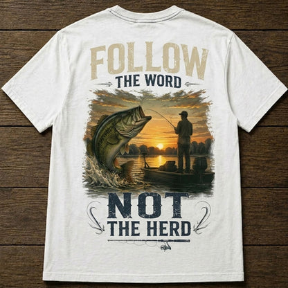 Follow The Word Not The Herd Men's T-shirt
