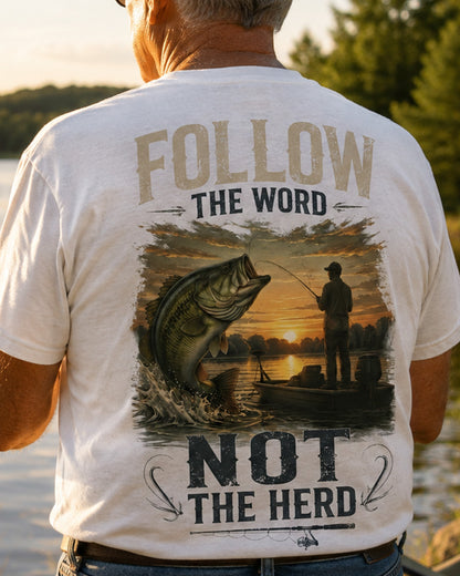 Follow The Word Not The Herd Men's T-shirt