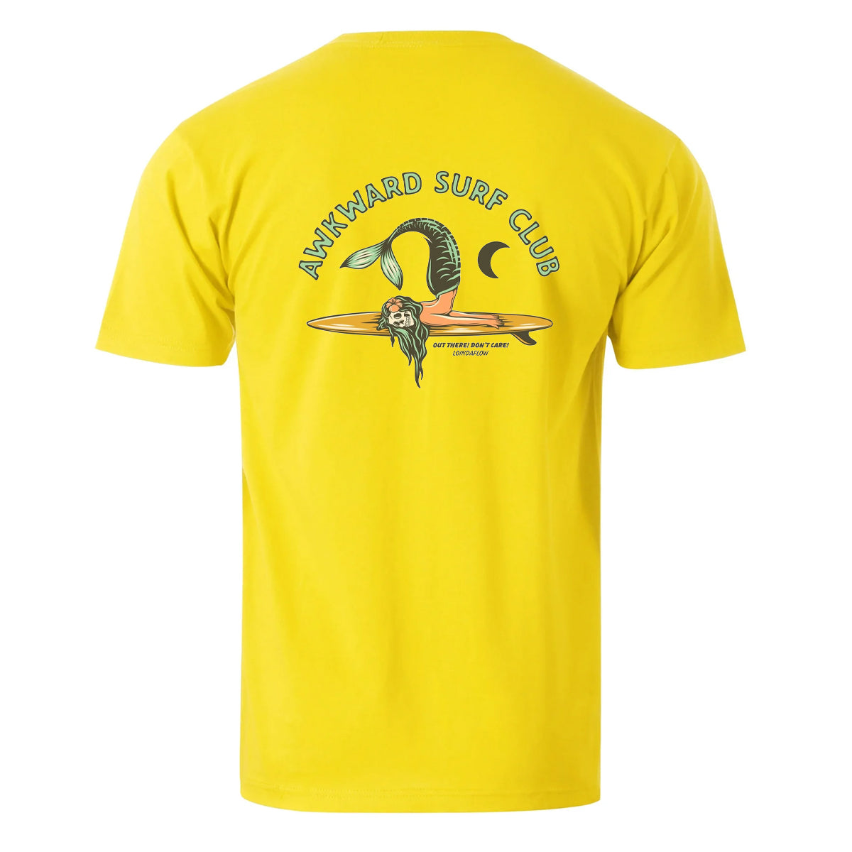 Vacation Awkward Surf Clue Mermaid Men's Cotton T-shirt