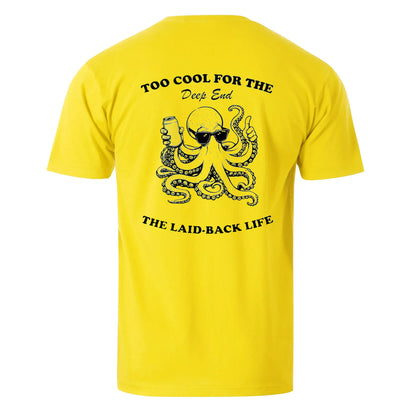 Vacation The Octopus Men's Cotton T-shirt