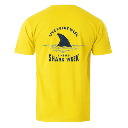 Vacation Live Every Week, Like It's Shark Week Men's Cotton T-shirt