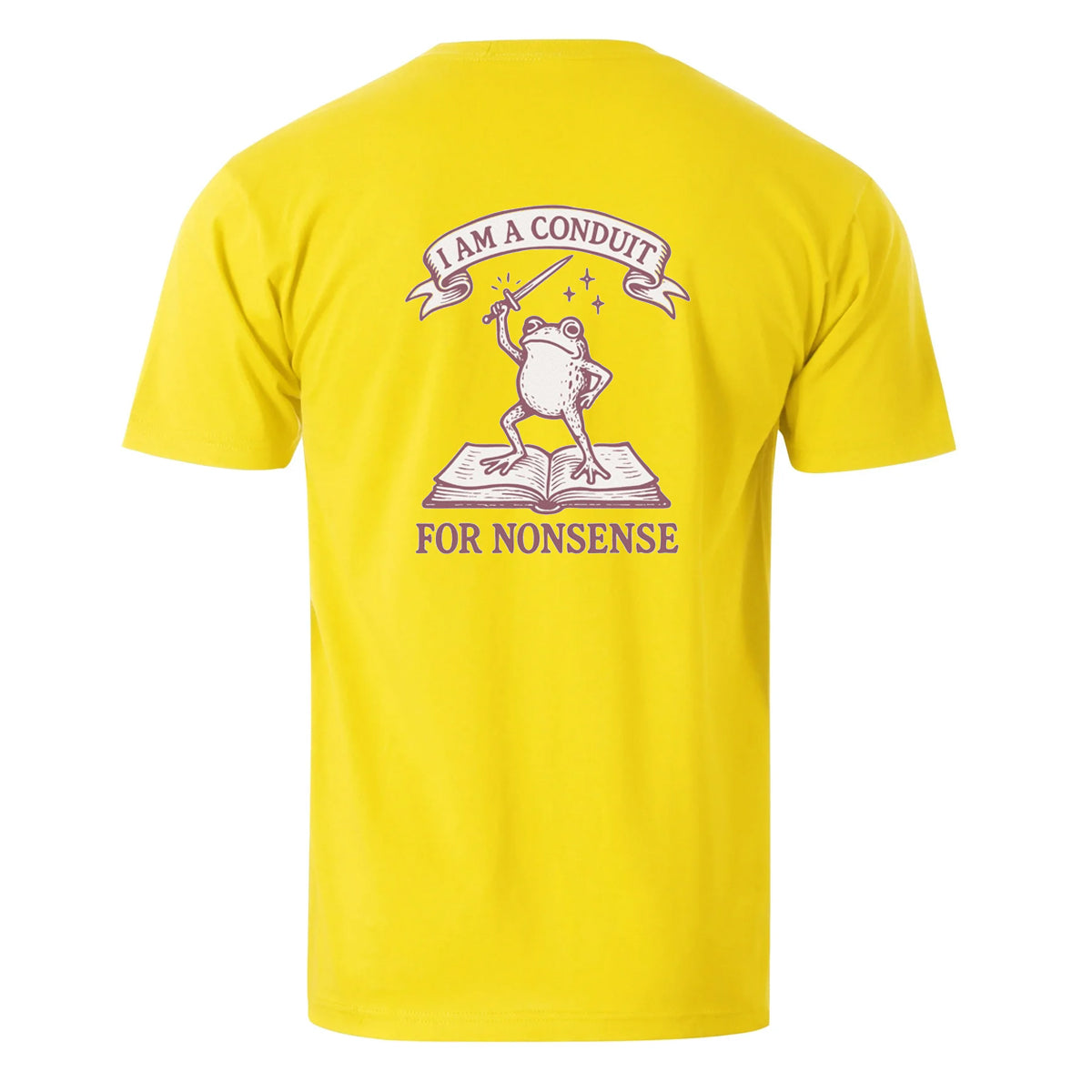 Vacation I Am A Conduit For Nonsence Men's Cotton T-shirt