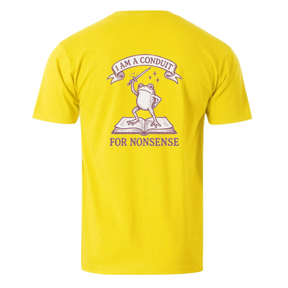 Vacation I Am A Conduit For Nonsence Men's Cotton T-shirt