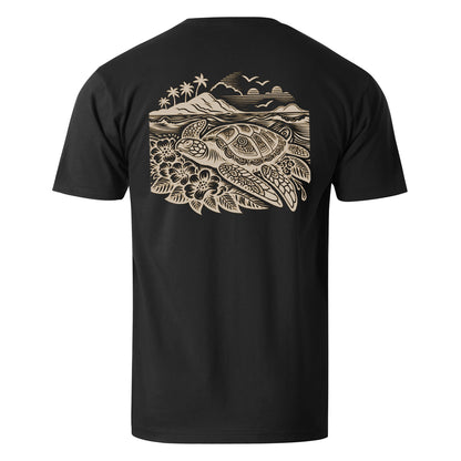 Vacation Sea turtles Men's Cotton T-shirt