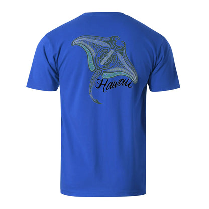 Vacation Manta Hawaii Sea Men's Cotton T-shirt