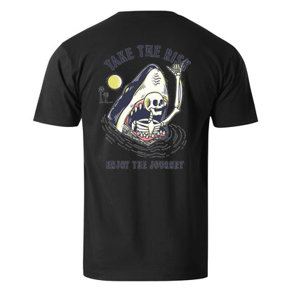 Vacation Take The Risk Enjoy The Journey Men's Cotton T-shirt