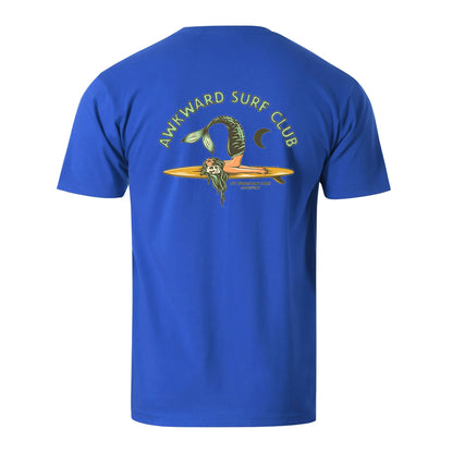 Vacation Awkward Surf Clue Mermaid Men's Cotton T-shirt