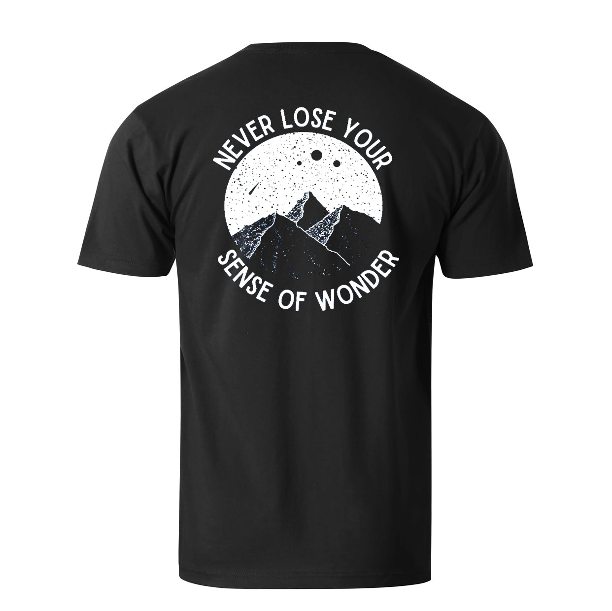 Never Lose Your Sense Of Wander Men's Cotton T-shirt